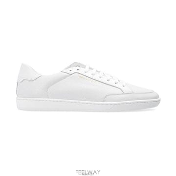 26 FW 생로랑 코트 클래식 SL 10 레이스업 스니커즈 화이트 6032231JZ10