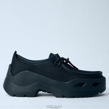 26 FW 크록스 Gallery Shoe 갤러리 쇼 레이스업 청키솔 212837 001