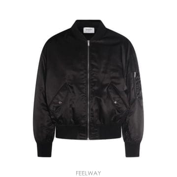 26 FW 생로랑 집업 포켓 보머 자켓 블랙 838713YZ9BV
