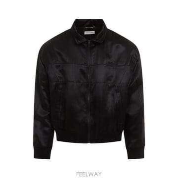 26 FW 생로랑 집업 테디 자켓 블랙 779952Y2D60