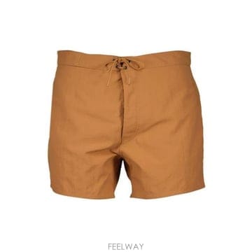 26 FW 생로랑 드로스트링 스윔 쇼츠 브라운 820655Y37XZ