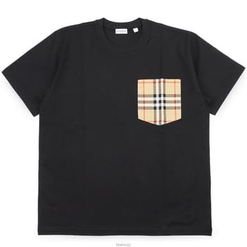 디몬트)버버리 여성 체크 포켓 반팔(블랙) 8103970 A1189