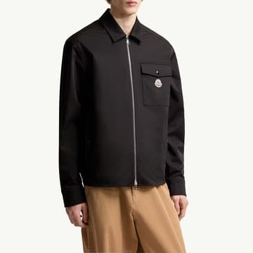 26SS 몽클레어 코튼 블렌드 GABARDINE 셔츠 자켓 블랙 L1 091 2F00023 57448 999