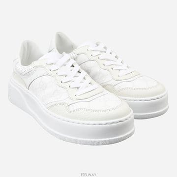 구찌 6S 700775 AACV2 9048 여성 GG 스니커즈 화이트