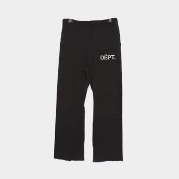 갤러리디파트먼트 프린트 드롭 크로치 스웨트 팬츠