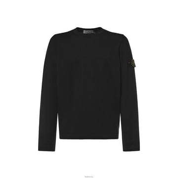 스톤 26SS 와펜 패치 니트 블랙 L1S15 5100052 S00B0 V0029