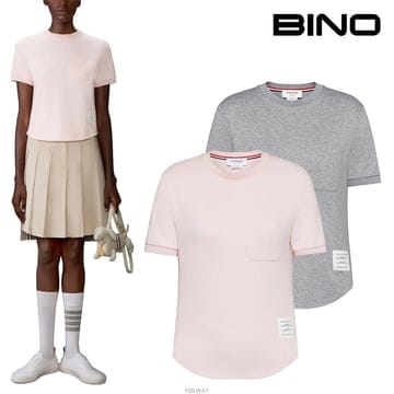 Thom Browne 26SS ����� �ж�� ��ư ���� Ƽ���� FJS223A26SS ����� �ж�� ��ư ���� Ƽ���� FJS223A
