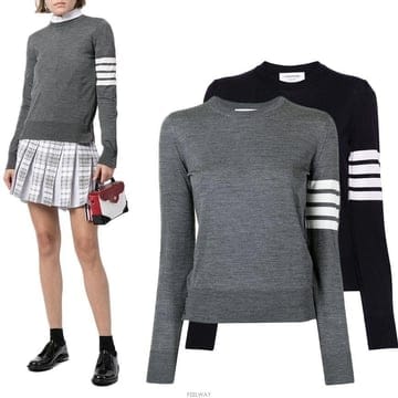 Thom Browne 26SS ����� �缱 �޸��� �� ��Ʈ FKA280A26SS ����� �缱 �޸��� �� ��Ʈ FKA280A