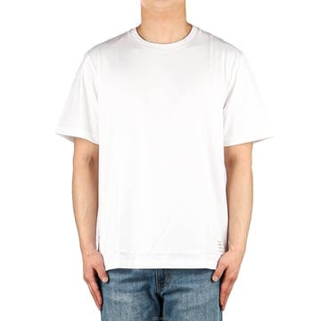 (MJS067A 00042 100) 남성 삼선 반팔 티셔츠 26SS