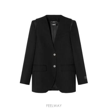 26 FW 베르사체 버진 울 싱글 투 버튼 테일러드 블레이저 1B000 10216411A15974