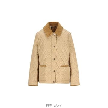 26 FW 버버리 롱슬리브 퀼팅 포켓 자켓 베이지 8107511
