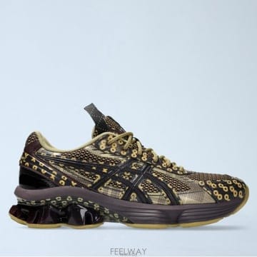 26 FW 아식스 x 키코 US7 S Gel Kinetic 젤 키네틱 패턴 스니커즈 브라운 1203A973 50