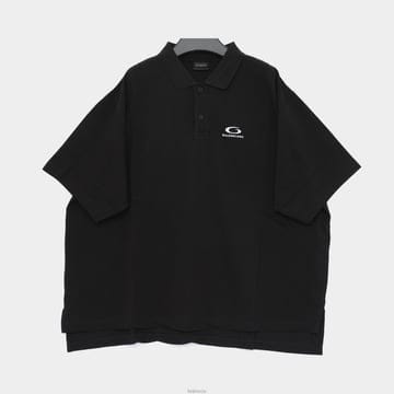 발렌시아가 루프 스포츠 아이콘 카라 레귤러 반팔 남성 PK티 828531 TTVT8 1000