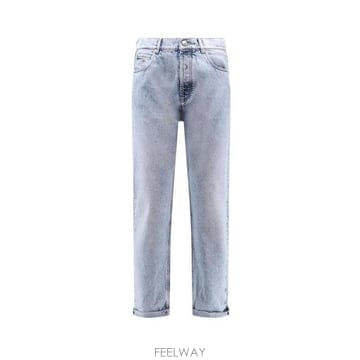 26 FW 브루넬로 쿠치넬리 로고 패치 미드라이즈 진 M241PO1090