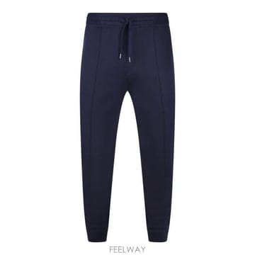 26 FW 브루넬로 쿠치넬리 테크노 프렌치 테리 팬츠 블루 MW8633263G