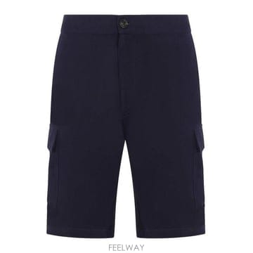 26 FW 브루넬로 쿠치넬리 포켓 디테일 카고 쇼츠 블루 MM8313222G