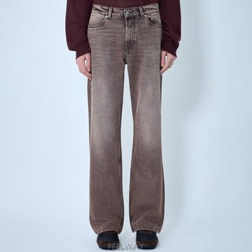 26 FW 아워레가시 Carlson Cut 칼슨 컷 와이드 데님 진 브라운 M2265CCL
