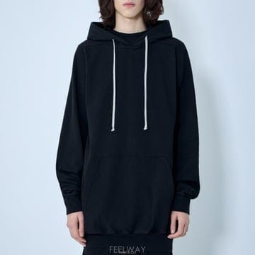 26 FW 릭오웬스 다크쉐도우 드로우스트링 후드 스웨트셔츠 블랙 DU01F4281 RIGP 09