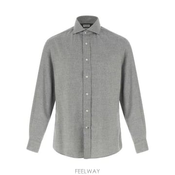 26 FW 브루넬로 쿠치넬리 롱슬리브 버튼 셔츠 그레이 MY6370627