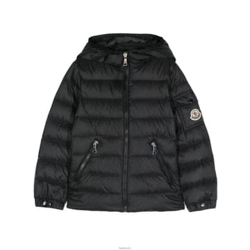 키즈 여성 GLES 후드 패딩 블랙 1A000 31 597YF 999