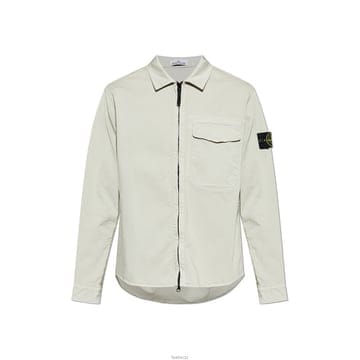 스톤 26SS 와펜 패치 셔츠자켓 펄그레이 L1S15 1200015 S0012 V0061