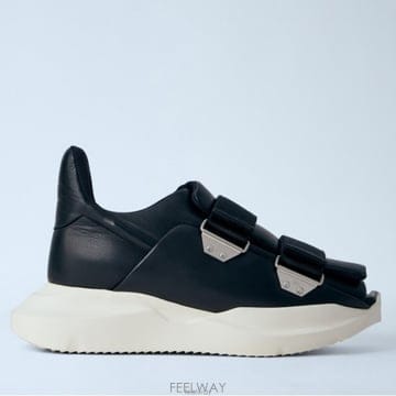 26 FW 릭오웬스 Temple Burritogeth 템플 스트랩 스니커즈 블랙 RR01F2816 LCN 91