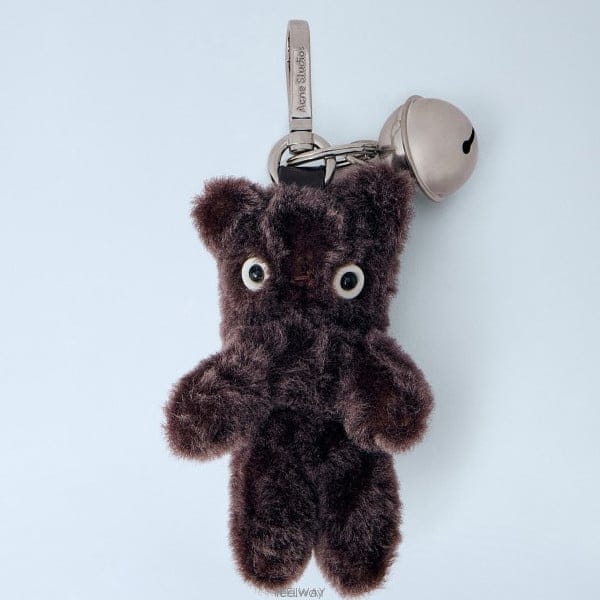 26 FW Teddy Bear 플러시 테디 베어 팬던트 참 키링 C80236 ADN