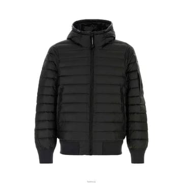 CP컴퍼니 26SS 렌즈 와펜 DD 쉘 블루종 패딩자켓 블랙 20CMOW055A 110416A 999