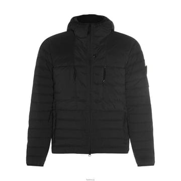 스톤 26SS 와펜 패치 심리스 터널 경량패딩 자켓 블랙 L1S15 4100107 S0183 V0029