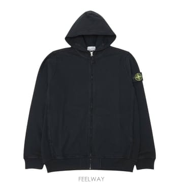 스톤아일랜드 와펜 패치 남성 후드집업 L1S156100032 S0060 V0029