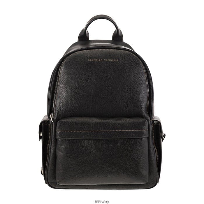 26 FW 브루넬로 쿠치넬리 로고 프린트 백팩 SKU 190037337