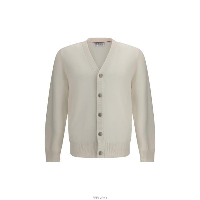 26 FW 브루넬로 쿠치넬리 브이넥 니트 가디건 CO312 M22707006