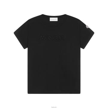 키즈 로고 반팔 티셔츠 블랙 8C000 09 89AT9 999