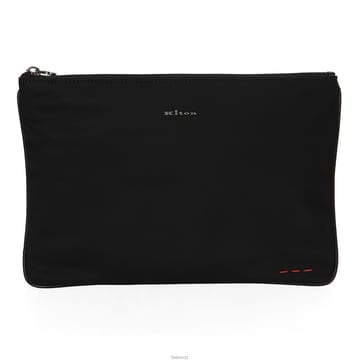 [국내/당일]26SS UBA0059 N0127001 005 키톤 메탈 로고 나일론 블랙 클러치