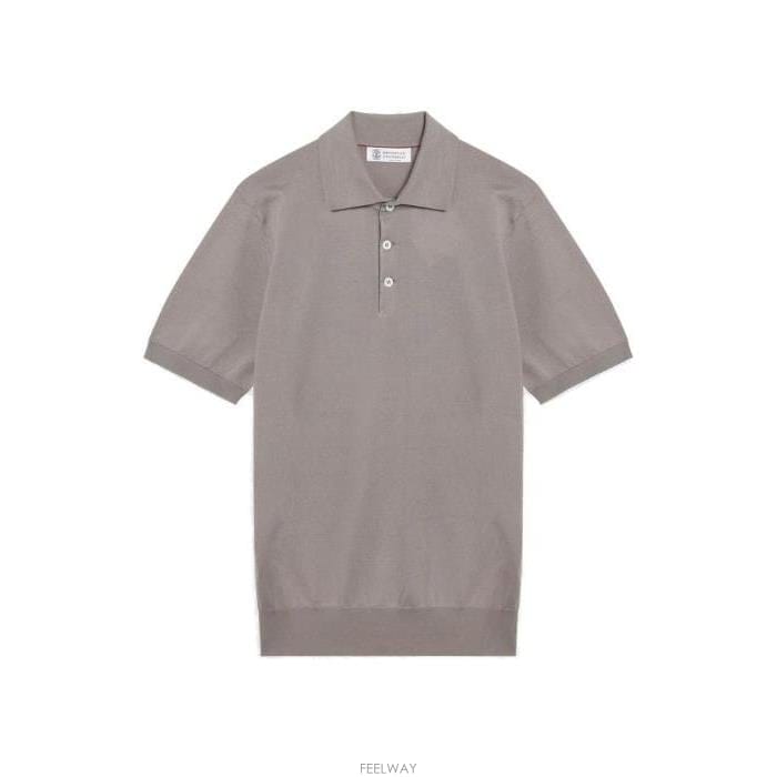 26 FW 브루넬로 쿠치넬리 숏슬리브 폴로 셔츠 CSJ77 M29800125