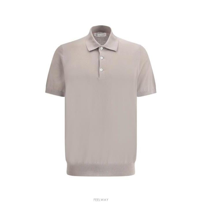 26 FW 브루넬로 쿠치넬리 숏슬리브 폴로 셔츠 CGH41 M29800125