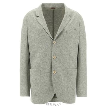 26 FW 브루넬로 쿠치넬리 싱글 브레스티드 저지 블레이저 C8251 ML8968J01