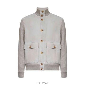 26 FW 브루넬로 쿠치넬리 하이넥 버튼 자켓 CVI78 MPCLF1955