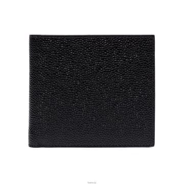 톰브라운 26SS 페블 그레인 반지갑 블랙 MAW023A 00198 001