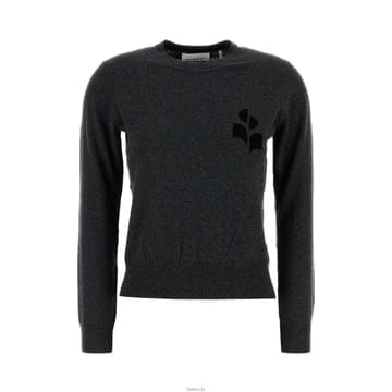 이자벨마랑 26SS LANTA 투톤 니트 앤트러사이트블랙 PU0858FA D1L16E ANBK