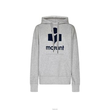 이자벨마랑 26SS MANSEL 로고 후드티 그레이미드나이트 SW0001FA A1M07E GYMD
