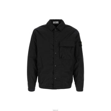 스톤 26SS 와펜 패치 오버 셔츠자켓 블랙 L1S15 1200002 S0A23 V0029