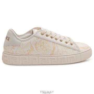 26 FW 베르사체 그레카 프린티드 사이드 스니커즈 5Y61V 10135681A17170