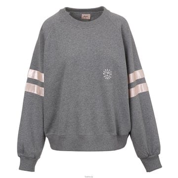 레페토 시그니처 새틴 리본 오버사이즈 맨투맨
