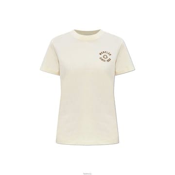 26SS 로고 자수 티셔츠 아이보리 8C000 30 89AUO 034