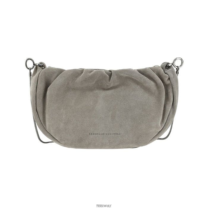 브루넬로 쿠치넬리 브리오슈 프레셔스 체인 호보백