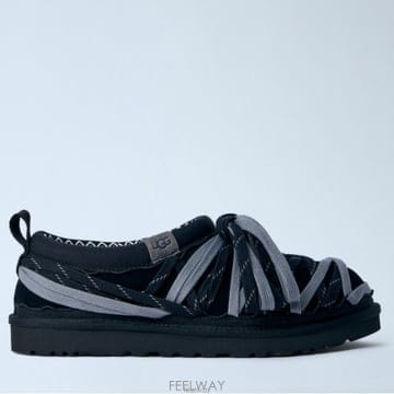 26 FW 어그 Tasman Lace 믹스 레이스 타스만 슬립온 슈즈 1175054 BLK