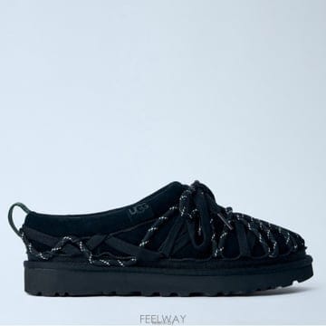 26 FW 어그 Tasman Lace 러버솔 우븐 타스만 슬립온 슈즈 1175190 BLK