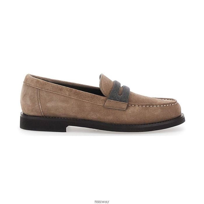 26 FW 브루넬로 쿠치넬리 프레셔스 클램프 페니 로퍼 C8849 SKU 190038724