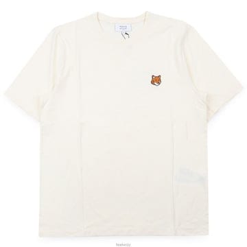 디몬트)메종키츠네 폭스헤드 레귤러 반팔 PM00107KJ7026 0063